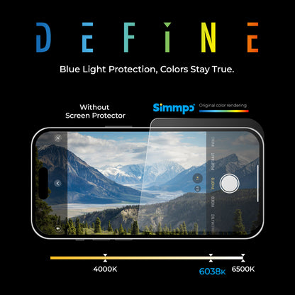 Simmpo P-90 Privacy Anti-Blue light Screen Protector